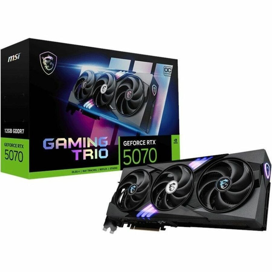MSI NVIDIA GeForce RTX 5070 Grafikkarte - 12 GB GDDR7
