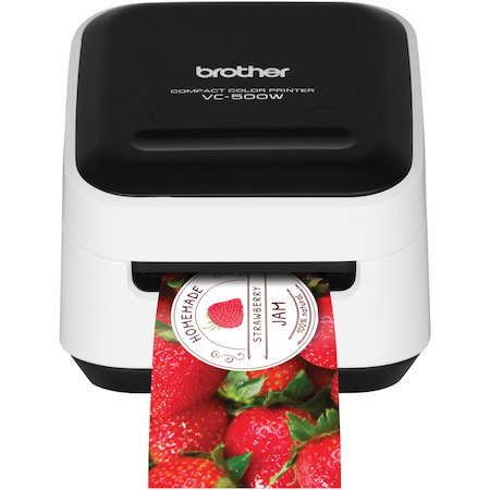 Brother VC-500W Zero Ink Printer - Colour - Label Print - USB - Wireless LAN