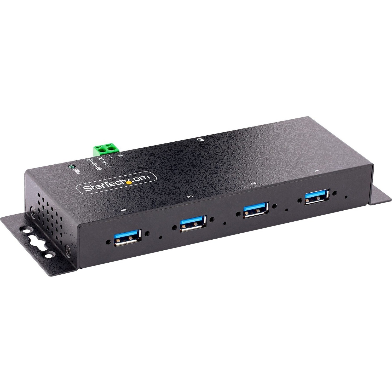 STARTECH.COM 4 PORT INDUSTRIAL USB 3.0 5GBPS HUB MOUNTABLE RUGGED USB-A HUB 2YR
