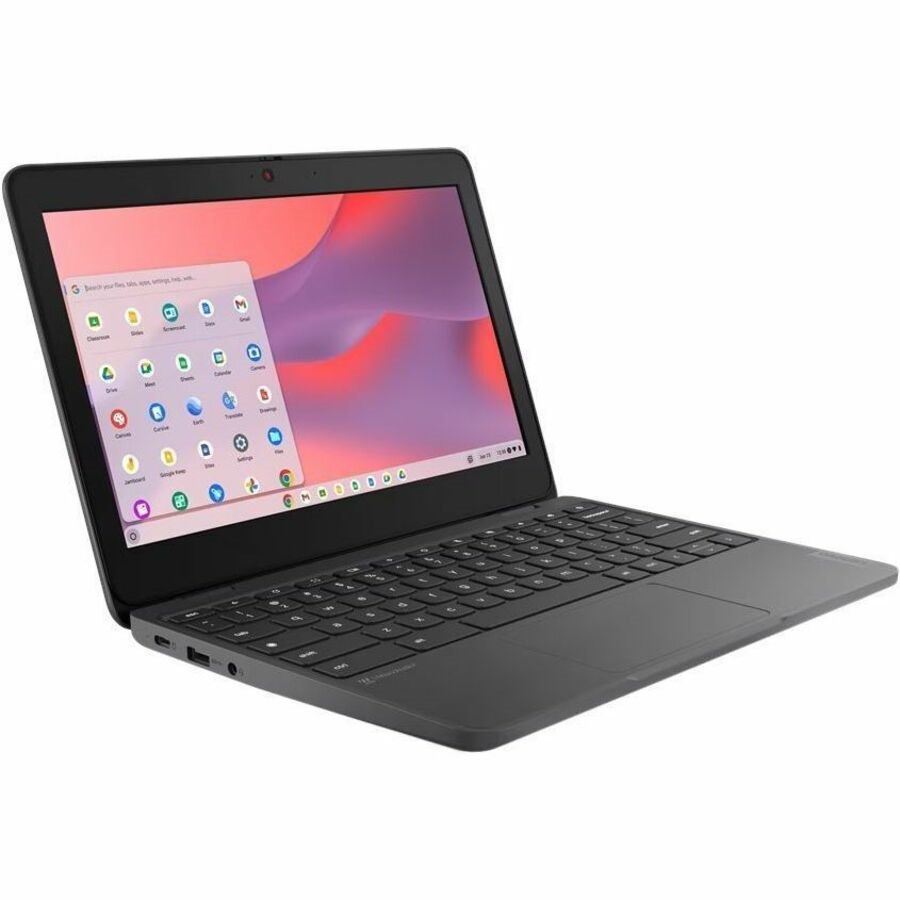 Lenovo 100e Chromebook Gen 4 83G80002CF 11.6" Chromebook - HD - Intel N-Series N100 - 4 GB - 32 GB Flash Memory - French, English Keyboard - Graphite Gray