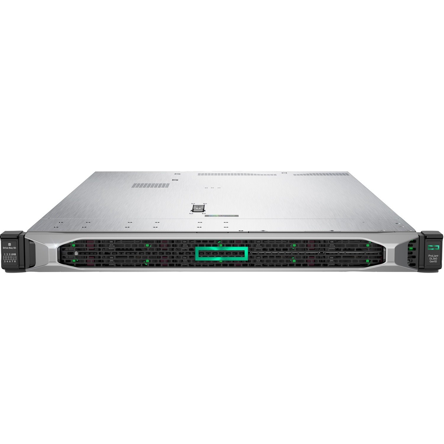 HPE ProLiant DL360 G10 1U Rack Server - 1 Xeon Silver 4208 2.10 GHz - 16 GB RAM - Serial ATA/600, 12Gb/s SAS Controller