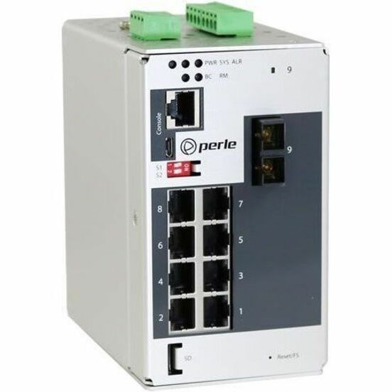 Perle IDS-409G3-T2MD05-SD120 - Industrial Managed Ethernet Switch