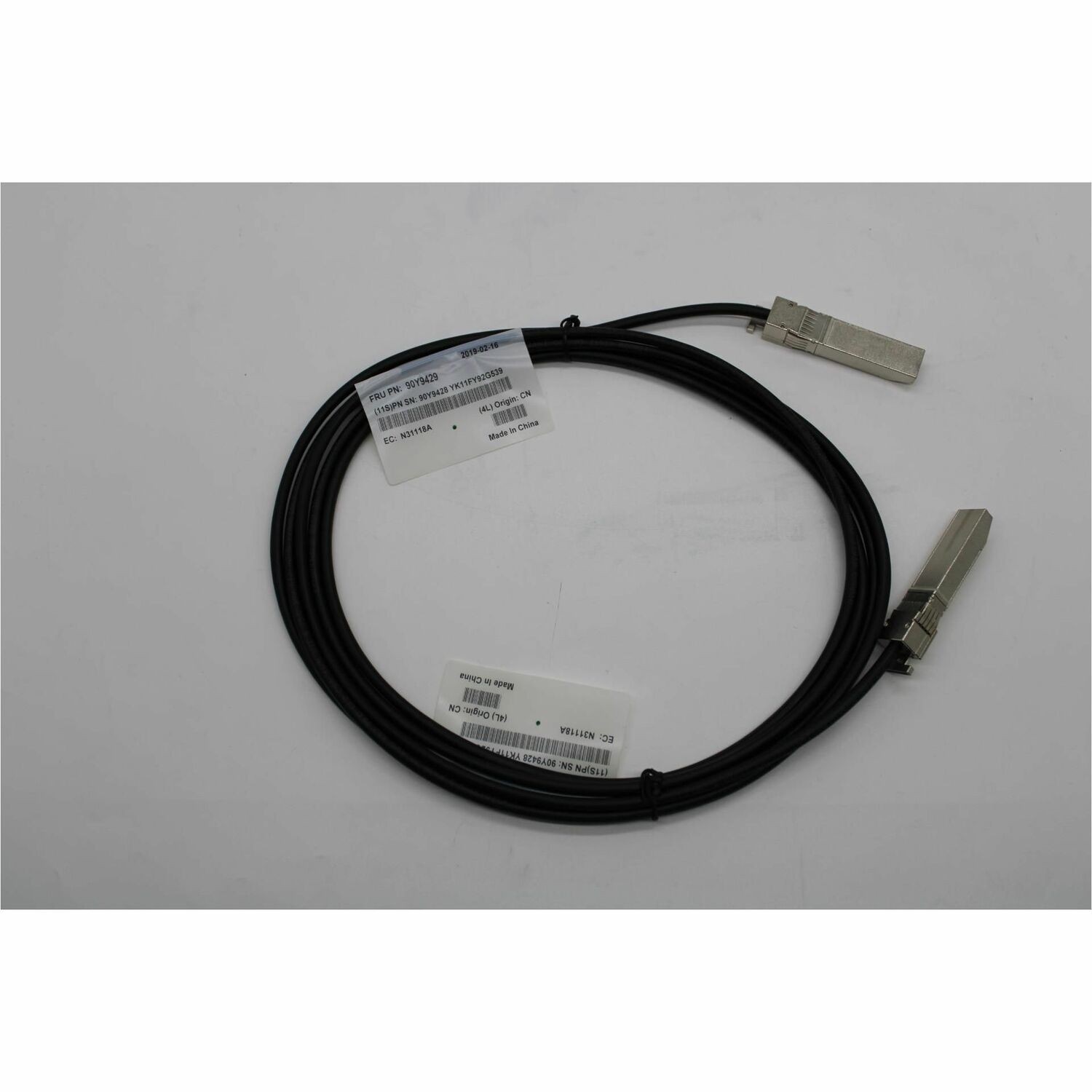 Lenovo 3m Passive SFP+ DAC Cable