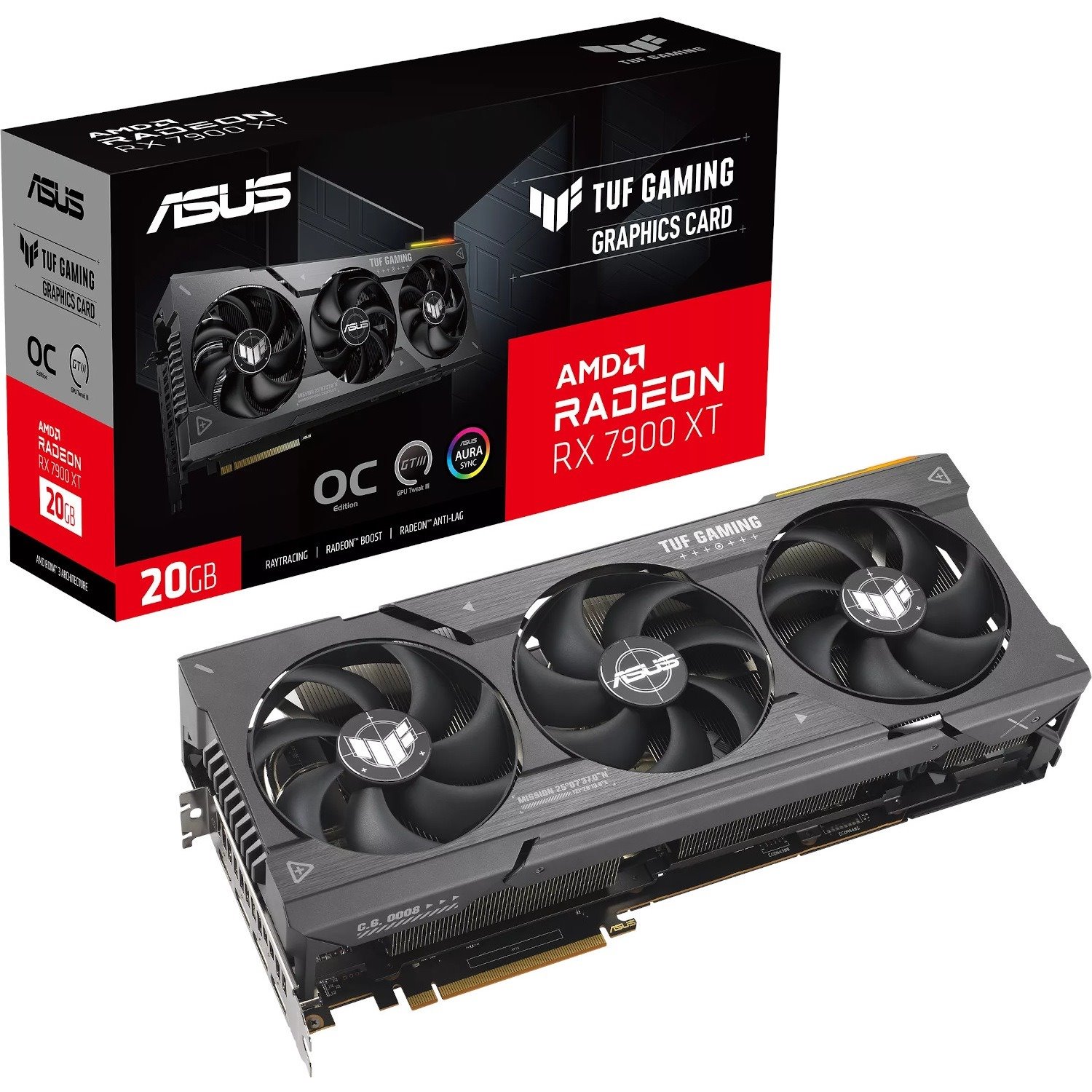 TUF AMD Radeon RX 7900 XT Graphic Card - 20 GB GDDR6