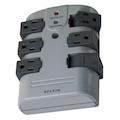 Belkin 6 Outlet Pivot Plug Surge Protector - Wall Mounted - 1080 Joules