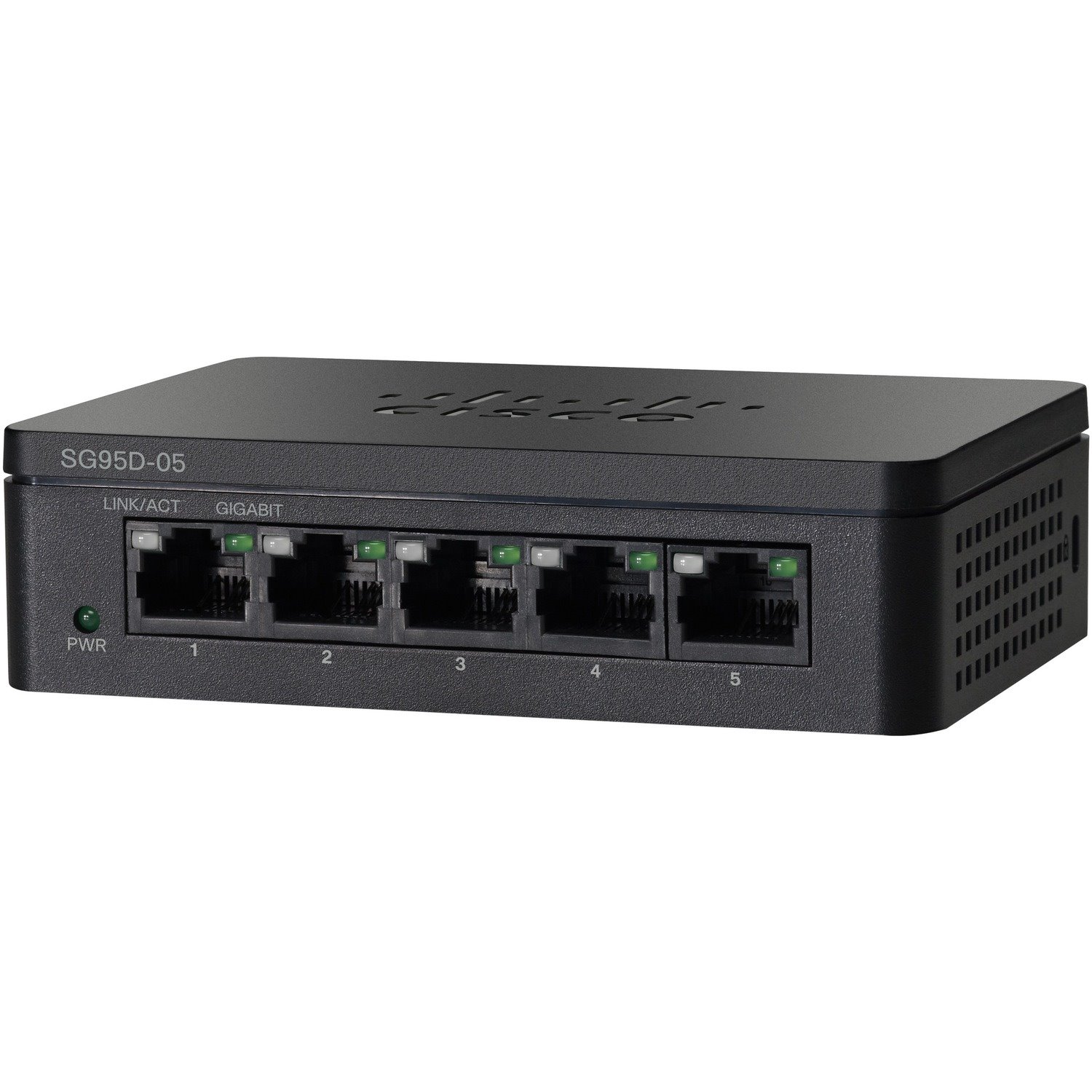 Cisco SG95D-05 5-Port Gigabit Desktop Switch