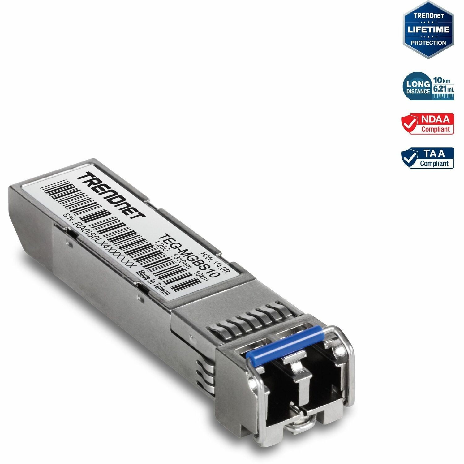 TRENDnet TEG-MGBS10 SFP (Mini-GBIC) - TAA-konform