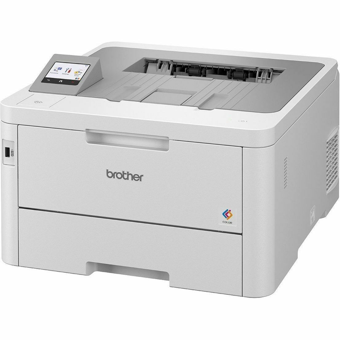 Brother HL-L8240CDW - Compact Colour Laser Printer with Print speeds of Up to 30 ppm, 2-Sided Printing, Wired & Wireless networking, 2.7' Touch Screen