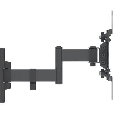 TV & Monitor Mount, Wall, Full Motion, 1 screen, Screen Sizes: 13-42" , Black, VESA 75x75 to 200x200, Max 20kg, Tilt & Swivel with 3 Pivots, Lifetime Warranty