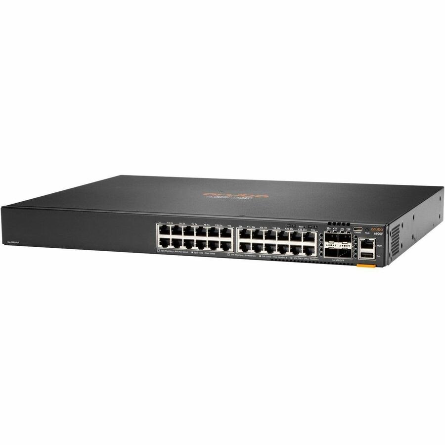 HPE 6300F 24-port 1GbE and 4-port SFP56 Switch