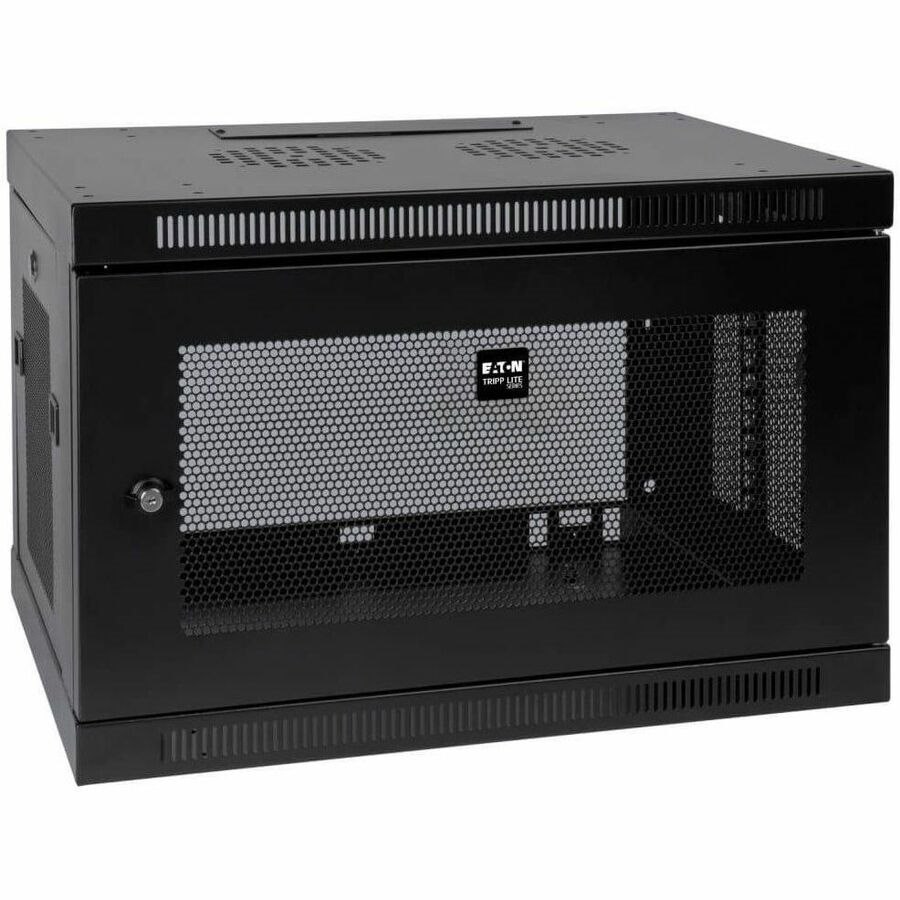 Tripp Lite series SmartRack SRW9U 9U Wall Mountable Rack Cabinet - 482.60 mm Rack Width - Black