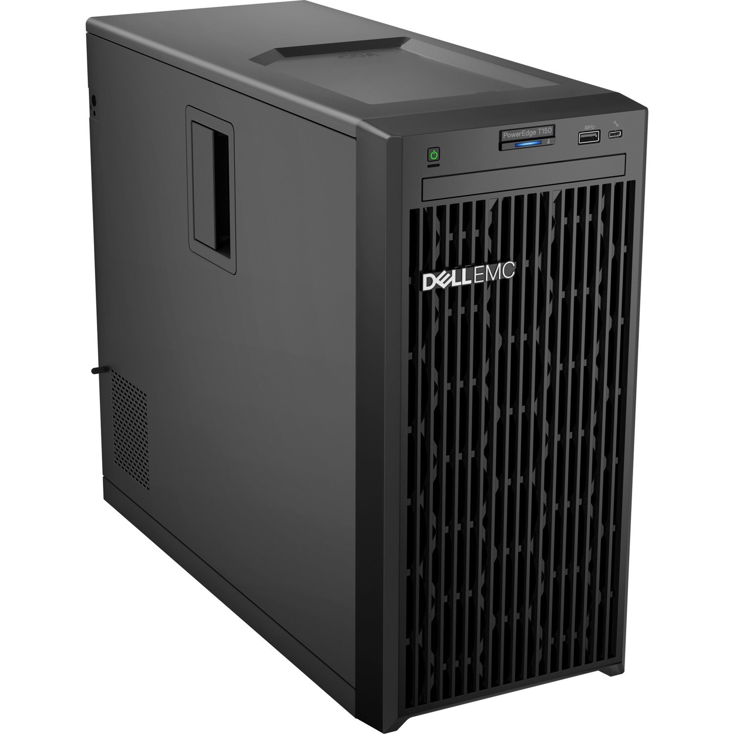 Dell PowerEdge T150 4U Mini-tower Server - 1 Xeon E-2334 3.40 GHz - 16 GB RAM - 2 TB HDD - (1 x 2TB) HDD Configuration - Serial Attached SCSI (SAS), Serial ATA/600 Controller