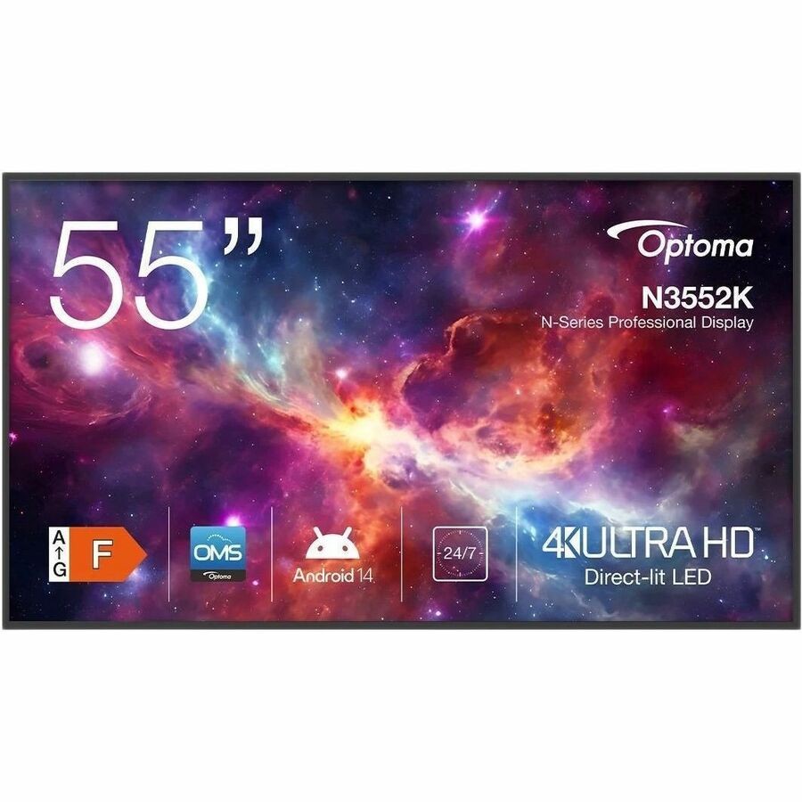 Optoma N3552K 1397 mm LCD Digitaal informatiescherm - 24 uur/7 dagen werking