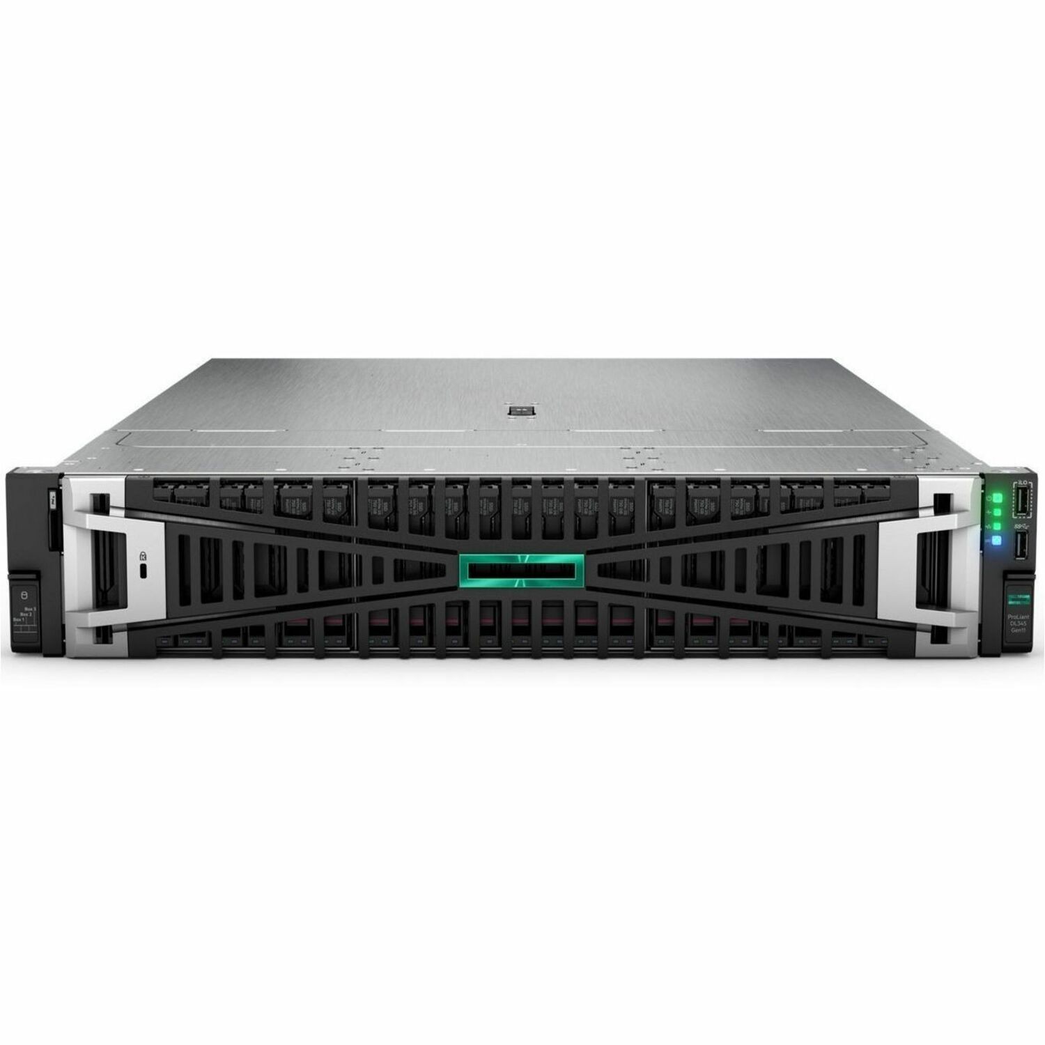 HPE ProLiant DL345 G11 2U Rack Server - 1 x AMD EPYC 9115 2.60 GHz - 64 GB RAM - Serial ATA/600, 12Gb/s SAS, NVMe Controller