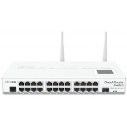 RouterBOARD CRS125-24G-1S-2HnD-IN Wi-Fi 4 IEEE 802.11n Ethernet Wireless Router