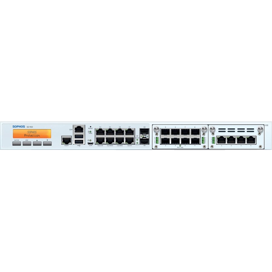 Sophos SG 450 Network Security/Firewall Appliance
