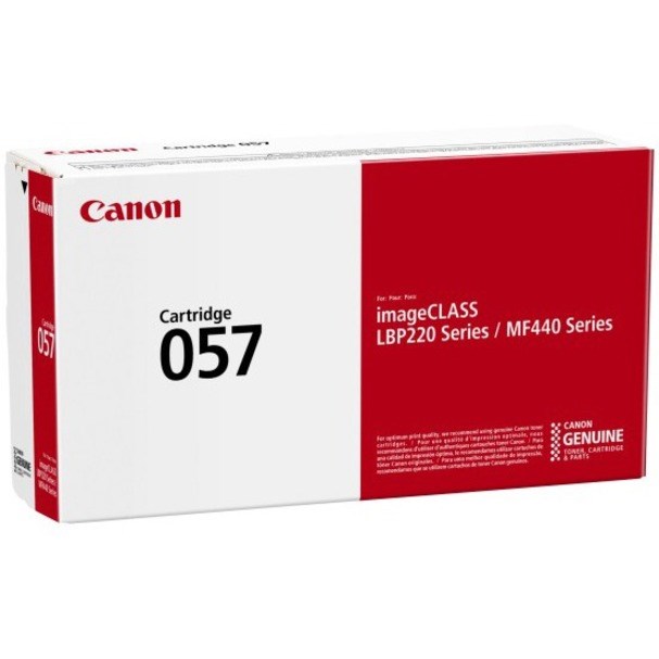 Canon 057 Original Laser Toner Cartridge - Black - 1 Pack