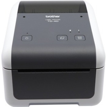 Brother TD-4410D Desktop Direct Thermal Printer - Monochrome - Label Print - USB - Serial