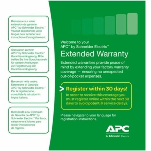 APC by Schneider Electric Service Pack - Extended Warranty - 3 Year - Warranty