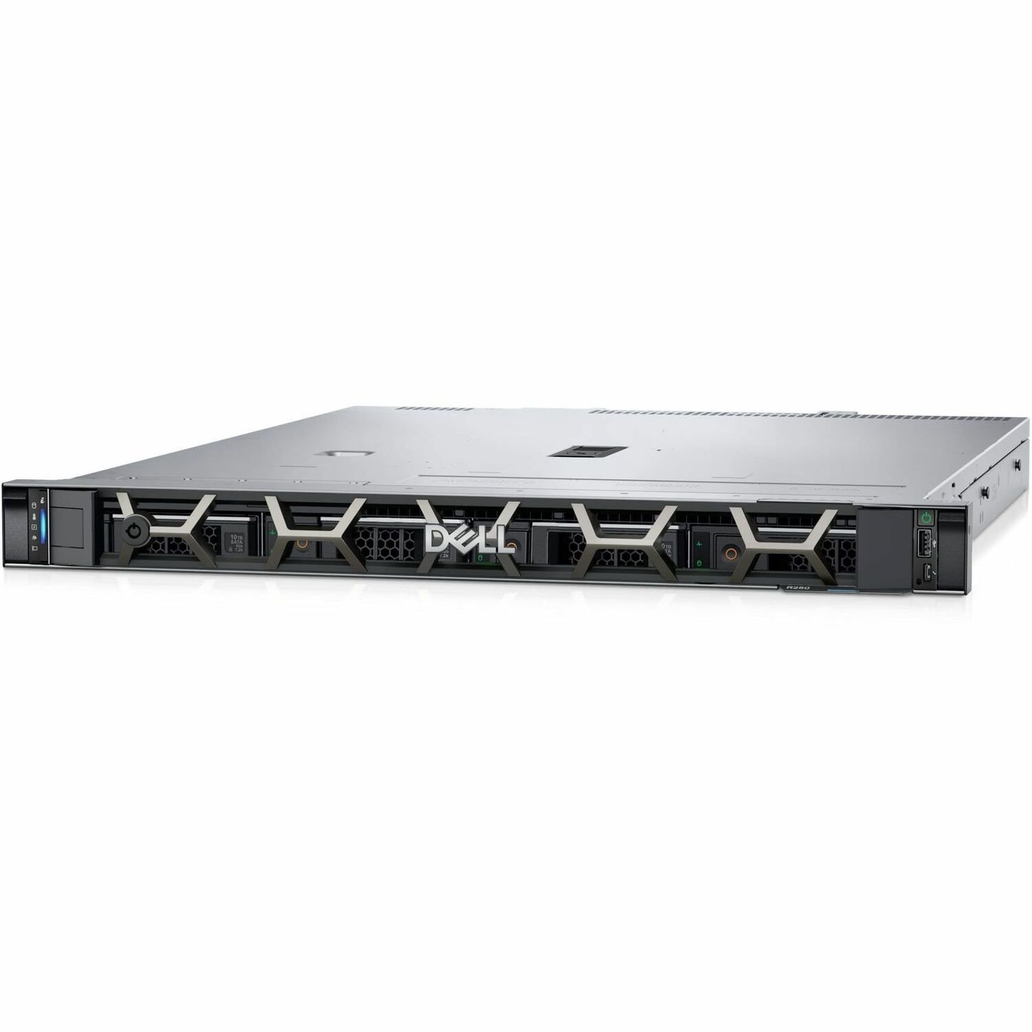 Dell EMC PowerEdge R250 1U Rack Server - 1 x Intel Xeon E-2314 2.80 GHz - 1 TB HDD - (1 x 1TB) HDD Configuration - Serial ATA Controller