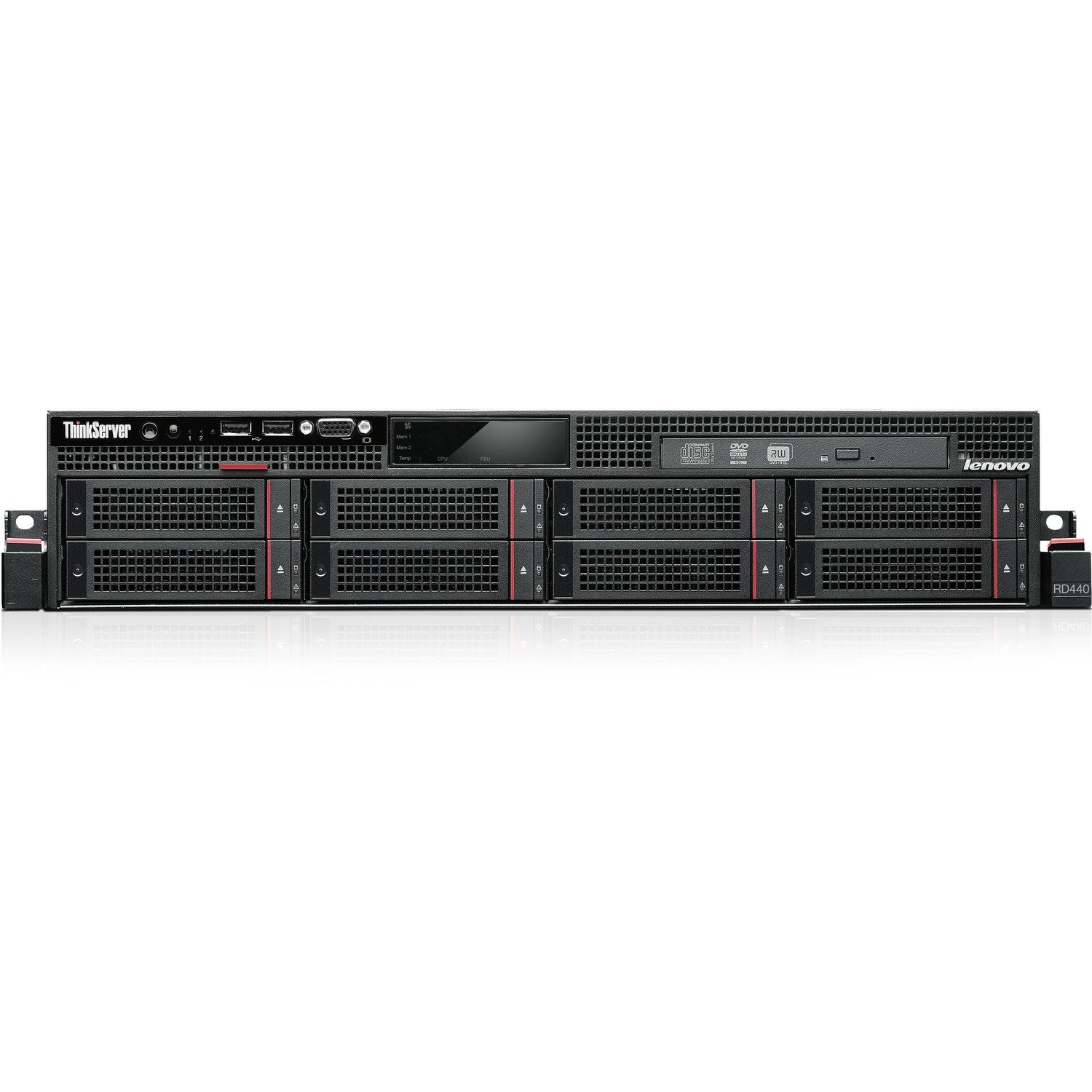 Lenovo ThinkServer RD440 70AF0002UX 2U Rack Server - Xeon 2.50 GHz - 16 GB RAM