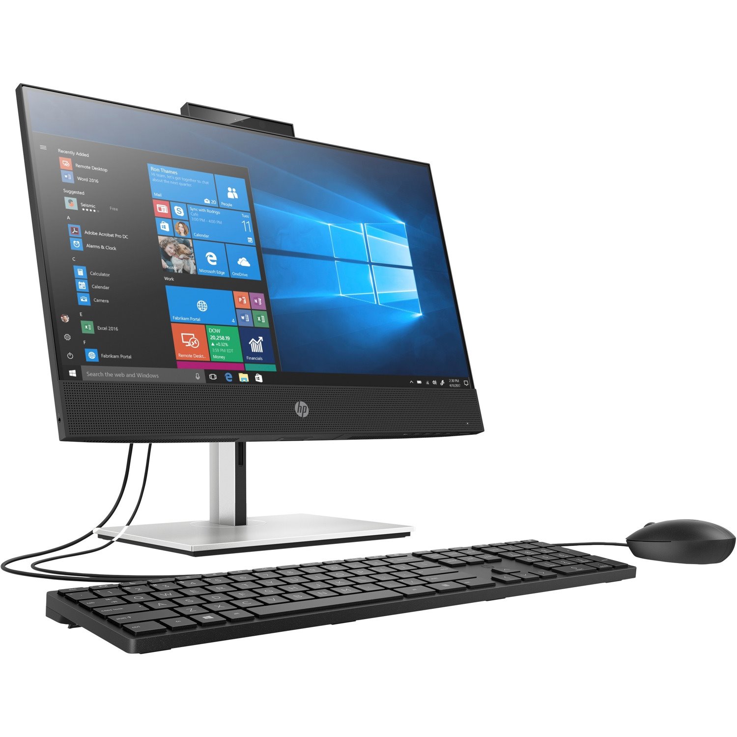 HP Business Desktop ProOne 600 G6 All-in-One Computer - Intel Core i3 10th Gen i3-10100 - 8 GB - 256 GB SSD - 21.5" Full HD - Desktop