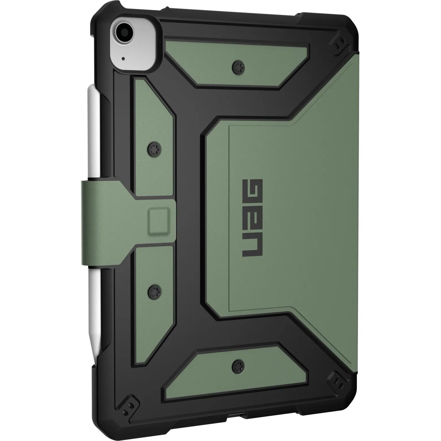 Urban Armor Gear Metropolis SE Carrying Case (Folio) for 27.9 cm (11") Apple iPad Pro (3rd Generation) Tablet - Olive