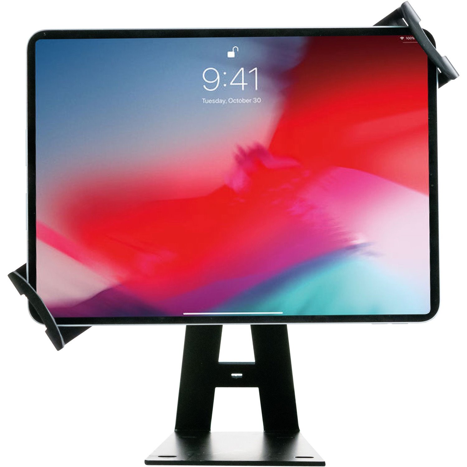 CTA Digital Angle-Adjustable Locking Desktop Stand for 7-14 Inch Tablets