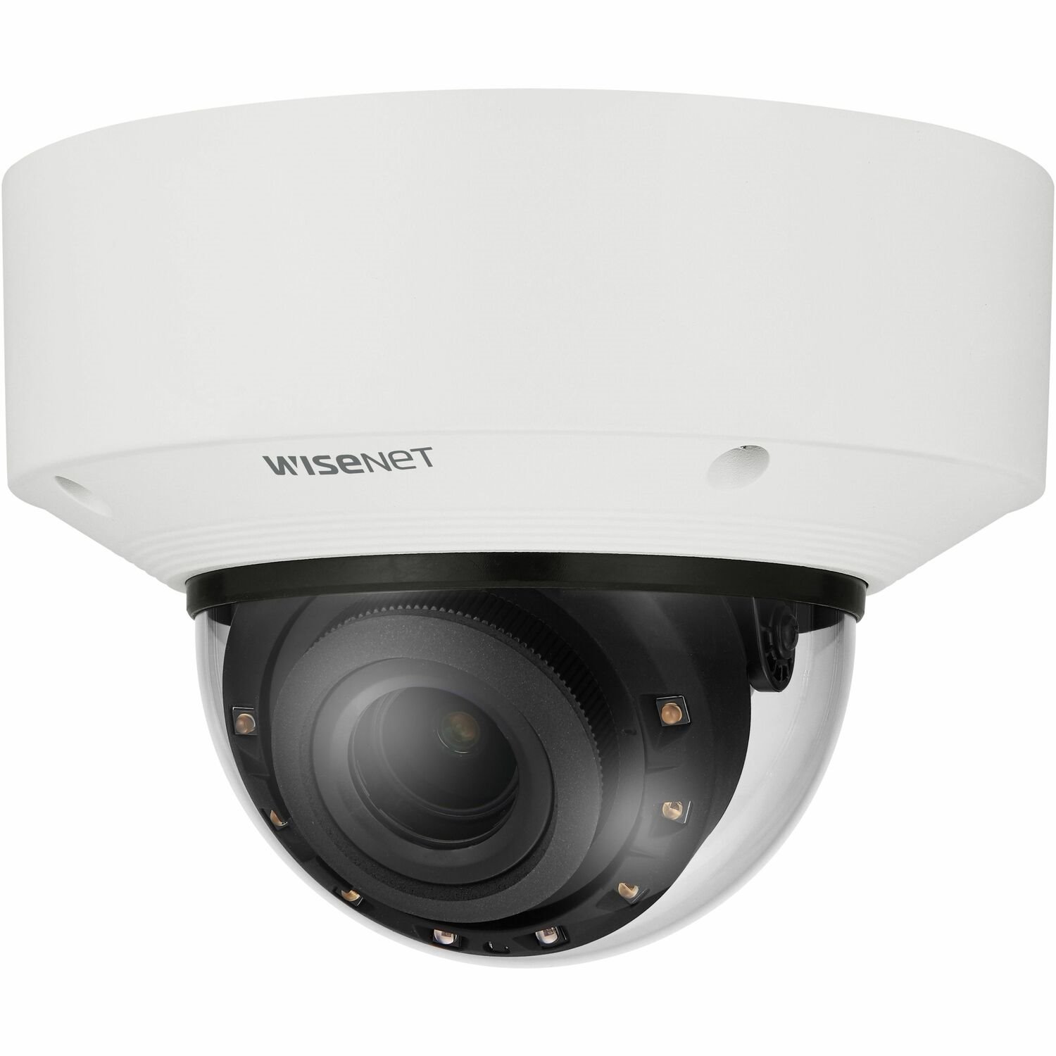 Wisenet XNV-C9083R Outdoor 4K Network Camera - Color - Dome - White - TAA Compliant