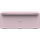 Logitech MX Keys Mini Minimalist Wireless Illuminated Keyboard, Compact, Bluetooth, USB-C - Rose