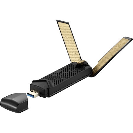 Asus USB-AX56 IEEE 802.11ax Dual Band Wi-Fi Adapter for Computer, Notebook -TAA-compliant