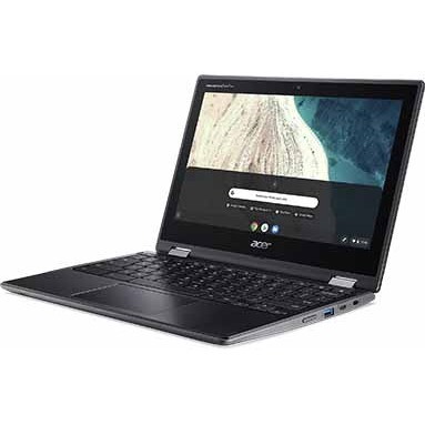 Acer Chromebook Spin 511 R752T R752T-C2YP 11.6" Touchscreen Convertible 2 in 1 Chromebook - HD - Intel Celeron N4020 - 4 GB - 32 GB Flash Memory - English (US) Keyboard
