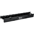 Eaton Tripp Lite Series SmartRack 1U High Capacity Horizontal Cable Manager - Finger duct with dual-hinge cover