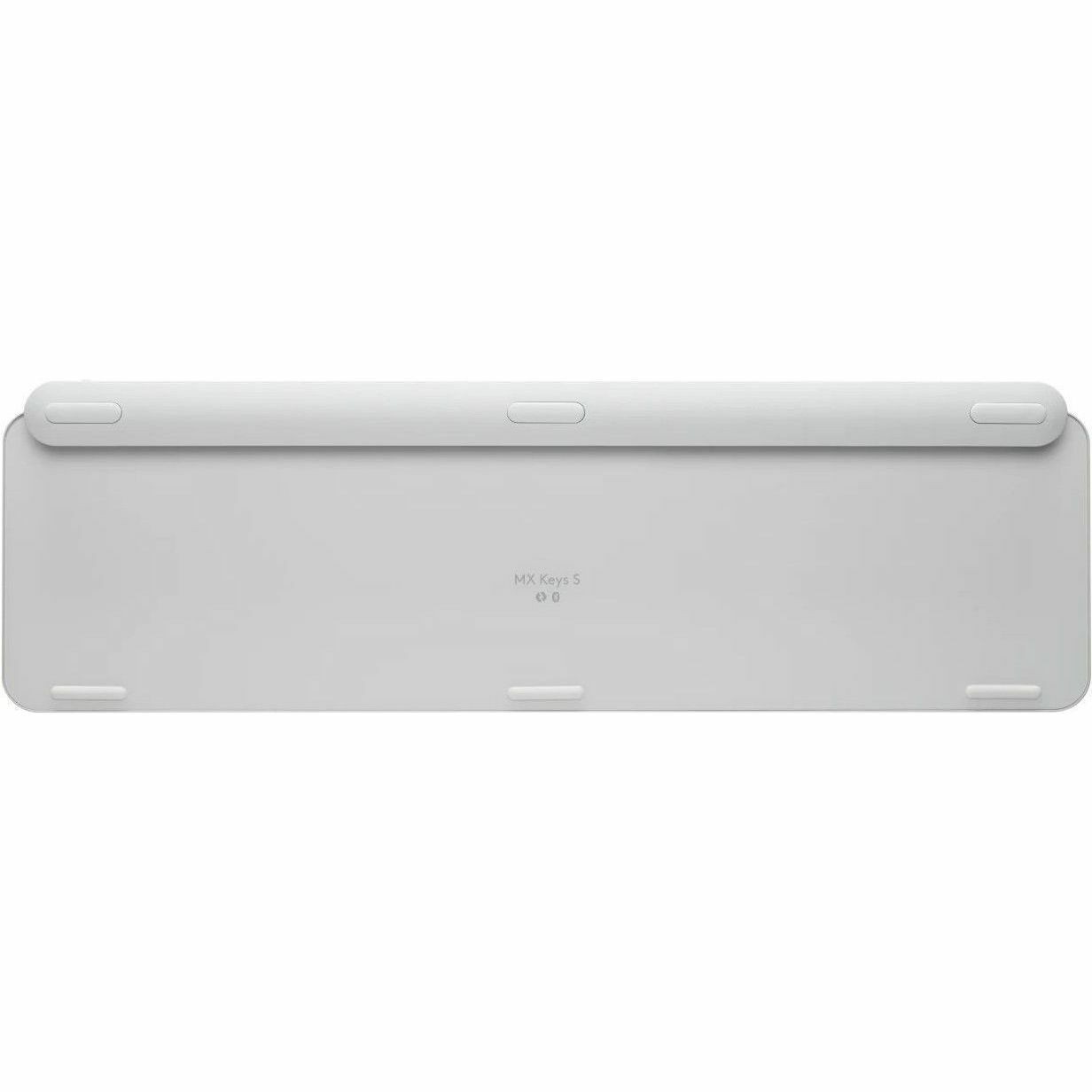Logitech MX Keys S Toetsenbord - Compact - Draadloos Verbinding - USB Interface - Frans - AZERTY indeling - Grijs