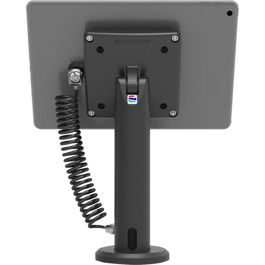 Compulocks Universal Tablet Magnetic Counter Stand with Cable Lock Black