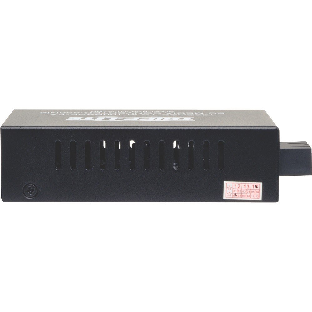 Tripp Lite by Eaton 10/100 SC Multimode Fiber to Ethernet Media Converter, 550M, 850nm