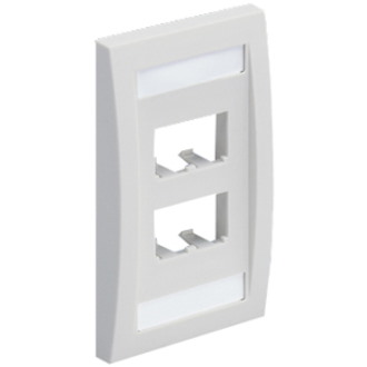 Panduit Mini-Com 4 Sockets Single Gange Faceplate