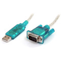 StarTech.com 3ft (91cm) 1-Port USB to RS232 DB9 Serial Adapter Cable, USB to Serial Adapter Cable - M/M