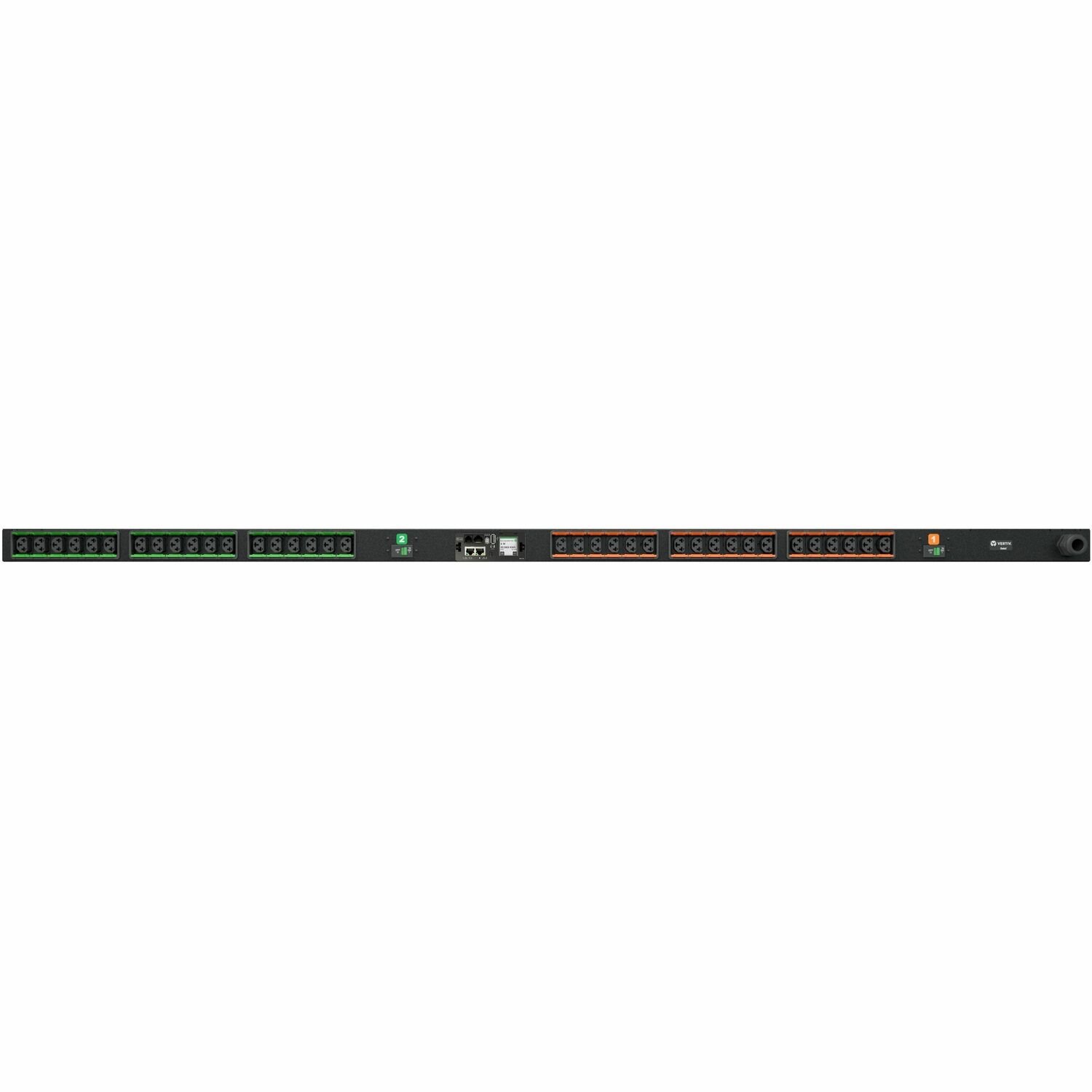 Vertiv Geist Monitored RPDU with Next-Gen IMD| 32A | 230V | 36 Combination C13 / C19 outlets | 1P+N+E (IP44) | 7.3kW | VP4G30AM