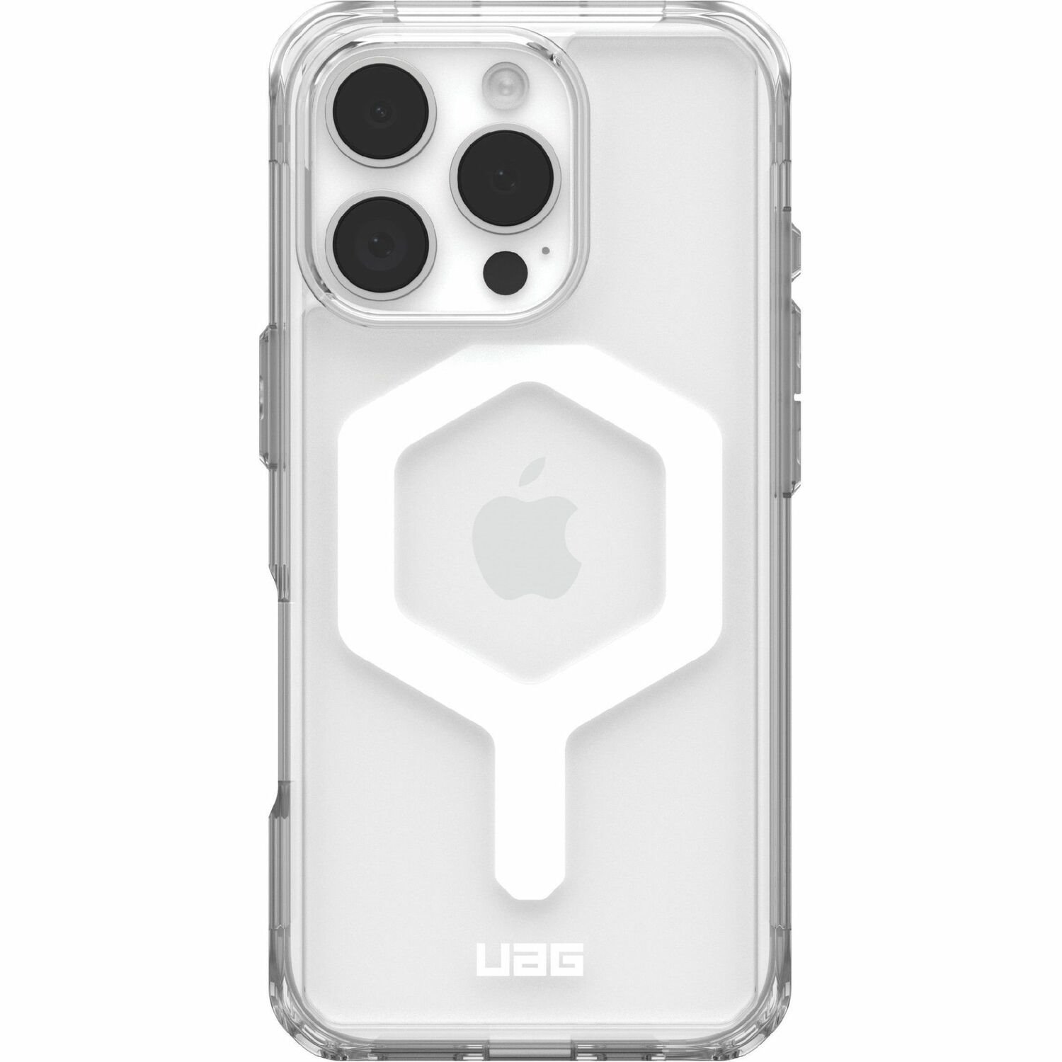 Urban Armor Gear Plyo Case for Apple iPhone 16 Pro Smartphone - Ice/White