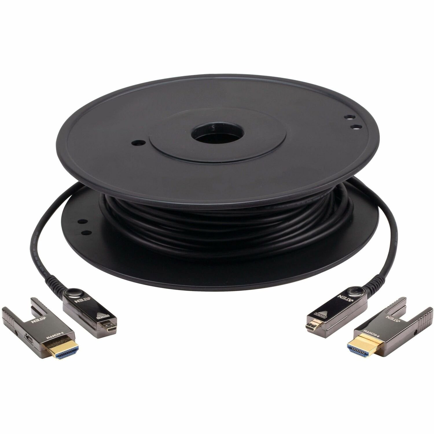 ATEN 60 m Hybrid Fiber Optic A/V Cable - 1
