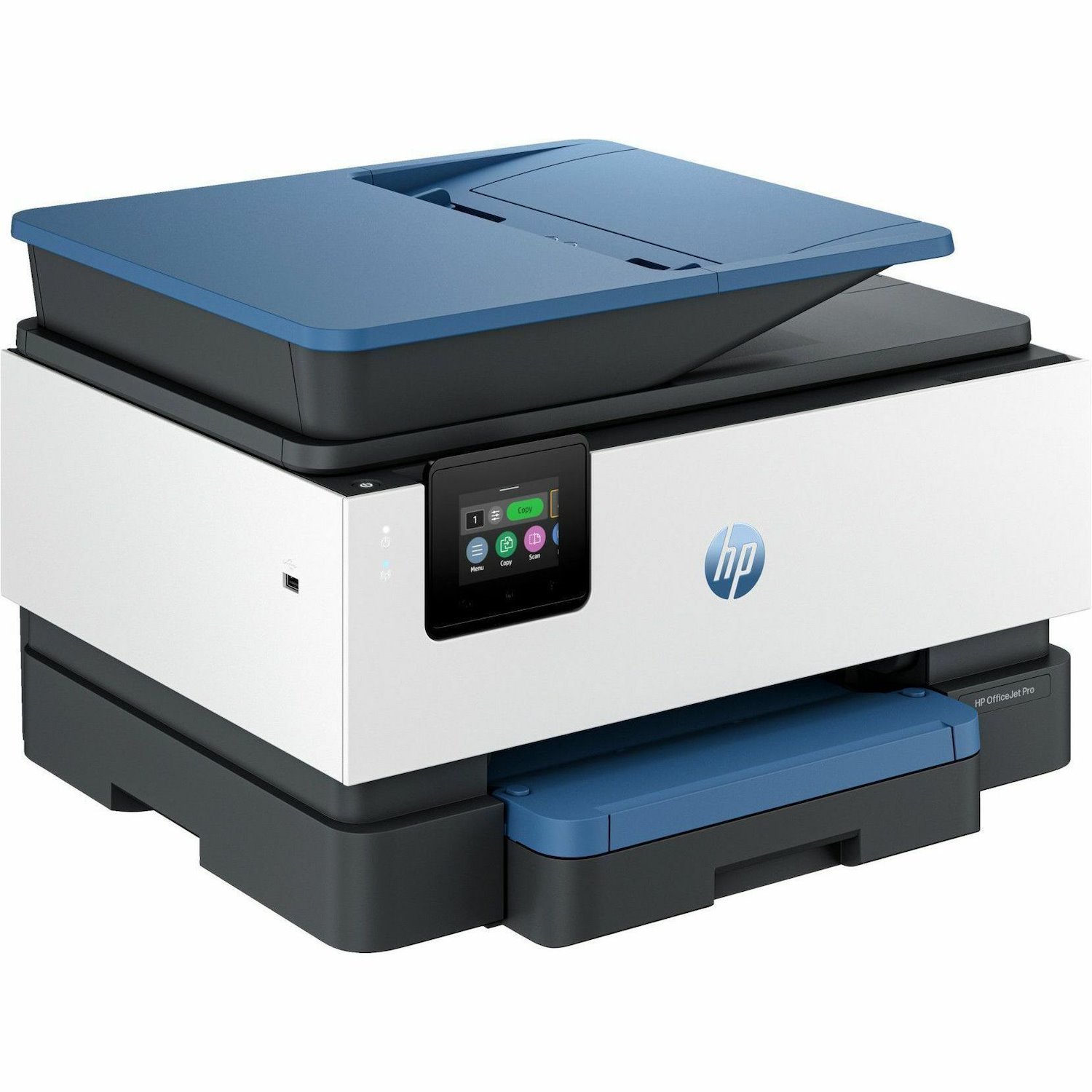 HP Officejet Pro 9125e Wired & Wireless Inkjet Multifunction Printer - Colour - Crater Lake Blue