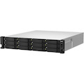 QNAP TS-h1887XU-RP-E2334-16G 18 x Total Bays SAN/NAS Storage System - 5 GB Flash Memory Capacity Xeon E-2334 Quad-core (4 Core) 3.40 GHz - 16 GB RAM - DDR4 SDRAM - 2U Rack-mountable
