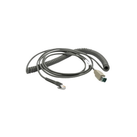 Zebra Coiled Cable