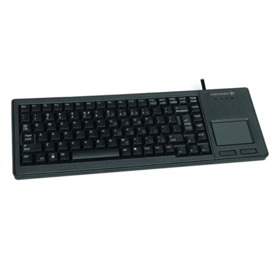 CHERRY G84-5500 Keyboard - Cable Connectivity - USB Interface - English (US) - Light Grey