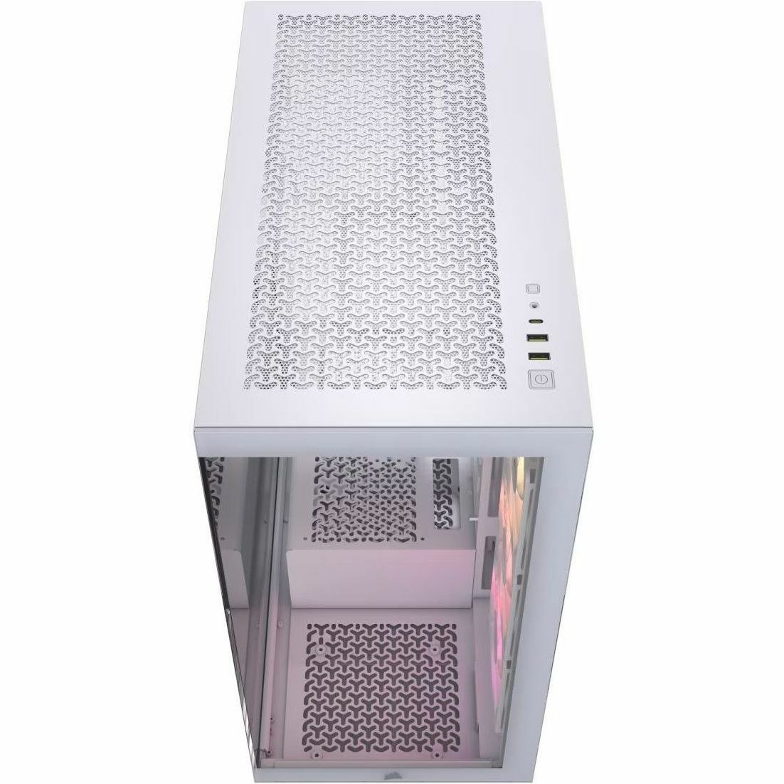 Corsair 3500X ARGB Mid-Tower PC Case - White