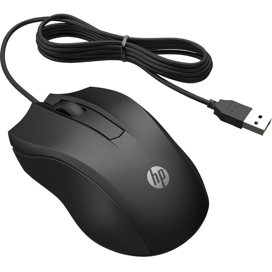 HP 100 Mouse - USB Type A - Optical