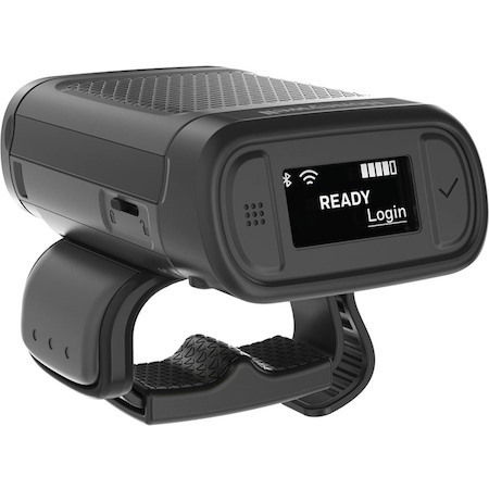 Honeywell 8680i Wearable Barcode Scanner Kit - Wireless Connectivity - Black