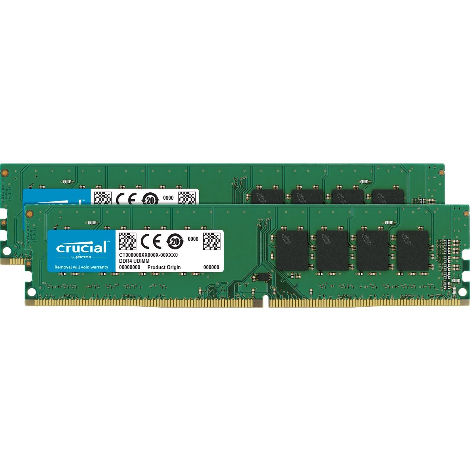 Micron 16GB Kit (2 x 8GB) DDR4-2666 UDIMM