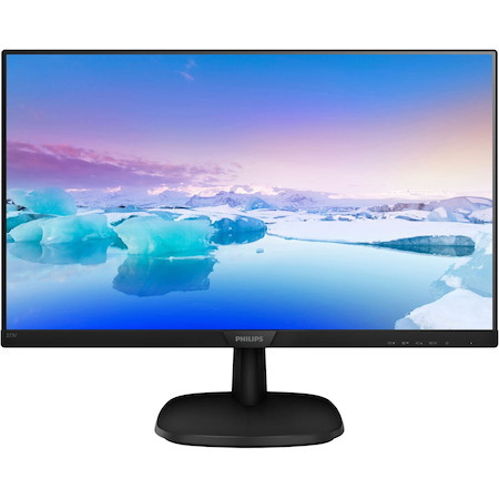 Philips 273V7QJAB 27" Class Full HD LCD Monitor - 16:9 - Textured Black